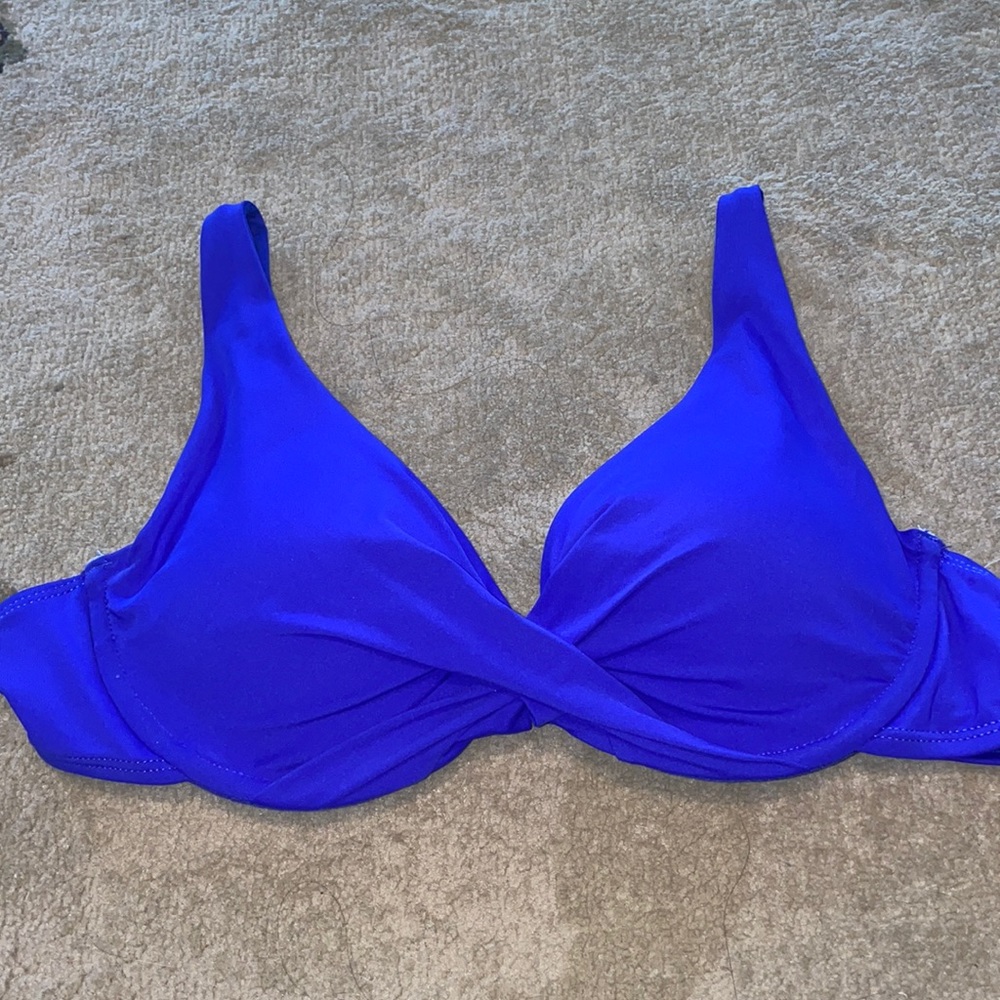 Cobalt blue swim top